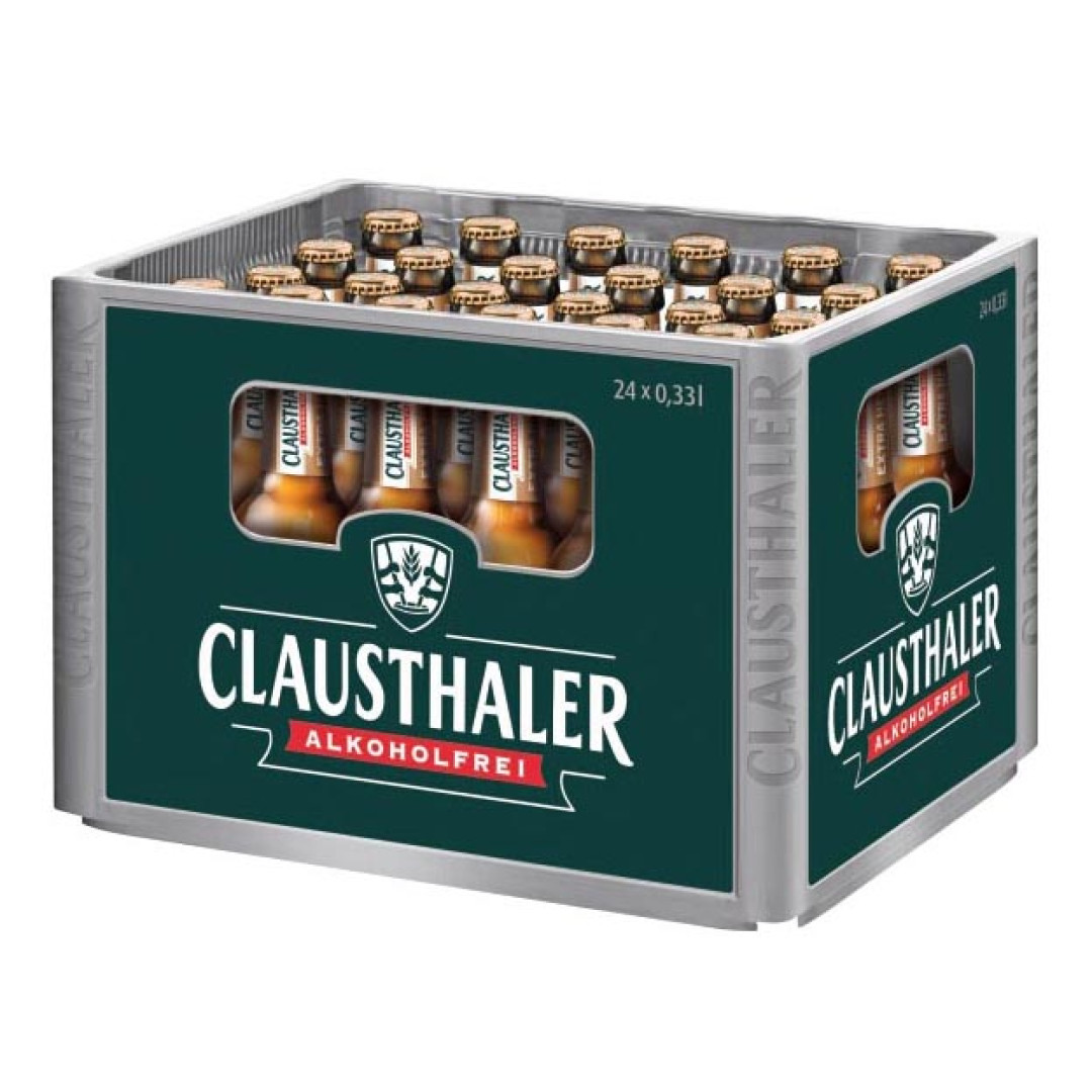Clausthaler Classic 0,33 lt x 24 Fl - Shopping Südsteiermark