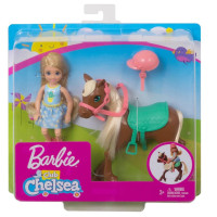 Barbie Chelsea Puppe & Pony
