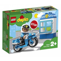 LEGO®, 10900, Polizeimotorrad, LEGO® DUPLO®, 6,1x19,1x14,1 cm, 8 Teile, 10900