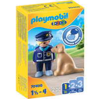 Polizist mit Hund