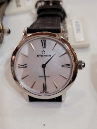 Eterna Quarz Lederband