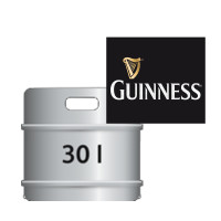 Guinness Stout 30lt Fass
