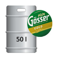 Gösser Gold 50lt Fass