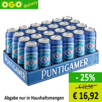 Puntigamer Dosen 0,5 lt x 24 D. (25% Aktion)