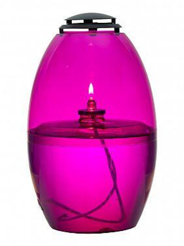 Mondlampe violett 1,5 Lt. (Flüssigwachskerze-Grabkerze)