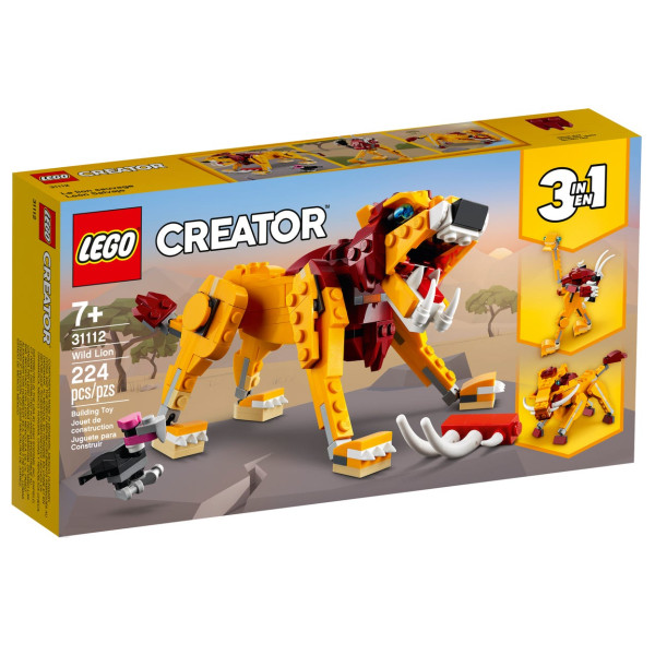 LEGO® Wilder Löwe, Creator, 31112