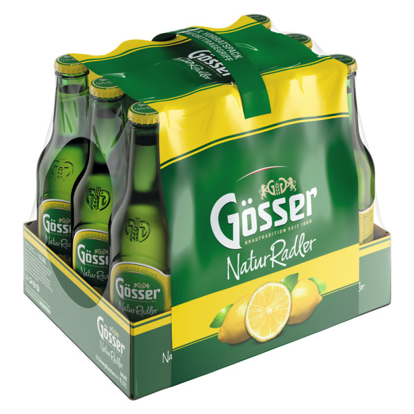 Gösser Naturradler Zitron 0,33 lt EW x 12 Fl