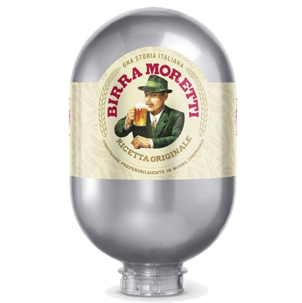 Birra Moretti Blade 8lt Fass