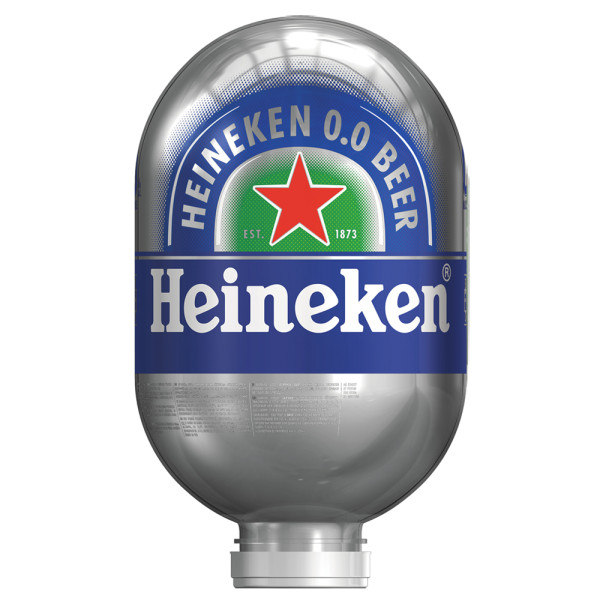 Heineken 0,0 alkoholfrei Blade 8lt Fass