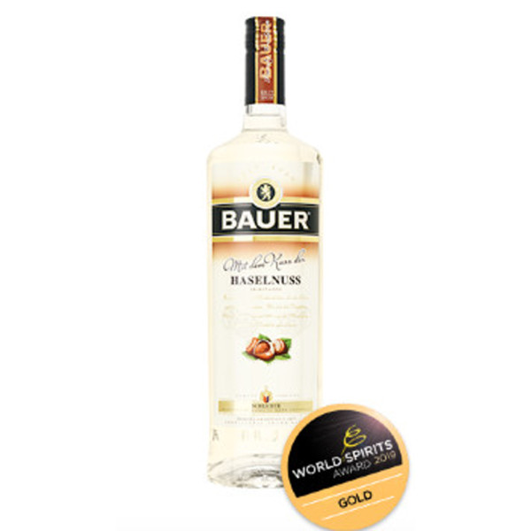 Bauer Haselnuss Schnaps 1lt.