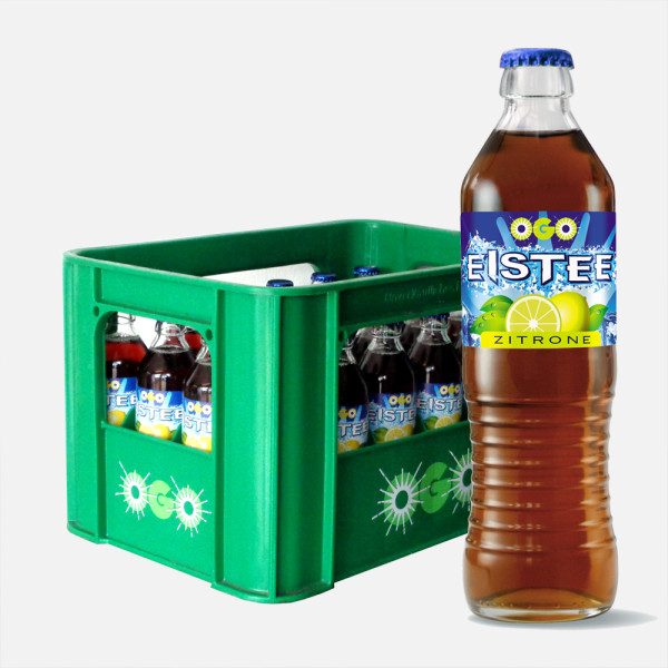 OGO Eistee Zitrone 0,33 lt x 24 Fl.