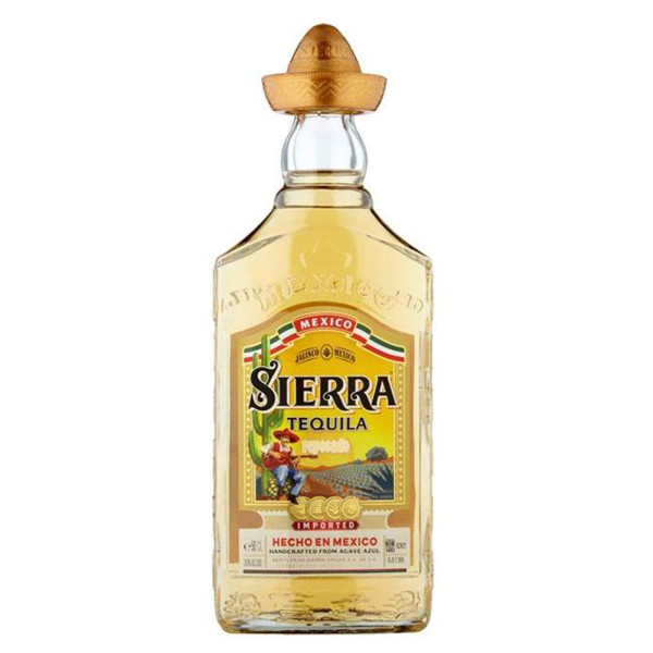 Tequilla SIERRA gold 0,75 lt.