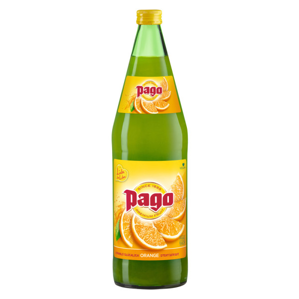 Pago Orangen Nektar Liter x 12 Fl