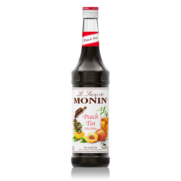 Monin Peach Tea Sirup 0,7lt