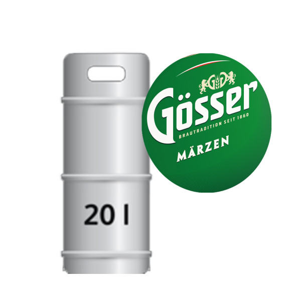 Gösser Märzen DAVID 20lt Fass