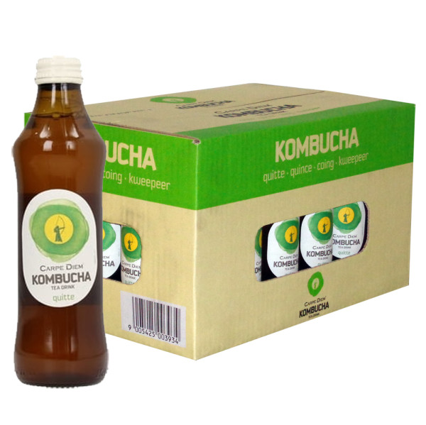 Carpe Diem Kombucha Quitte 0,25 lt EW x 24 Flaschen